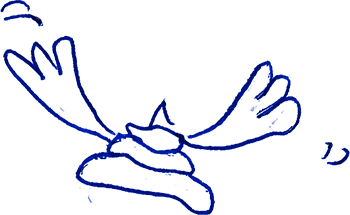 a flying turd, what more can i say...