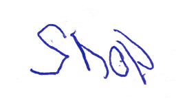 scratchy writing shop